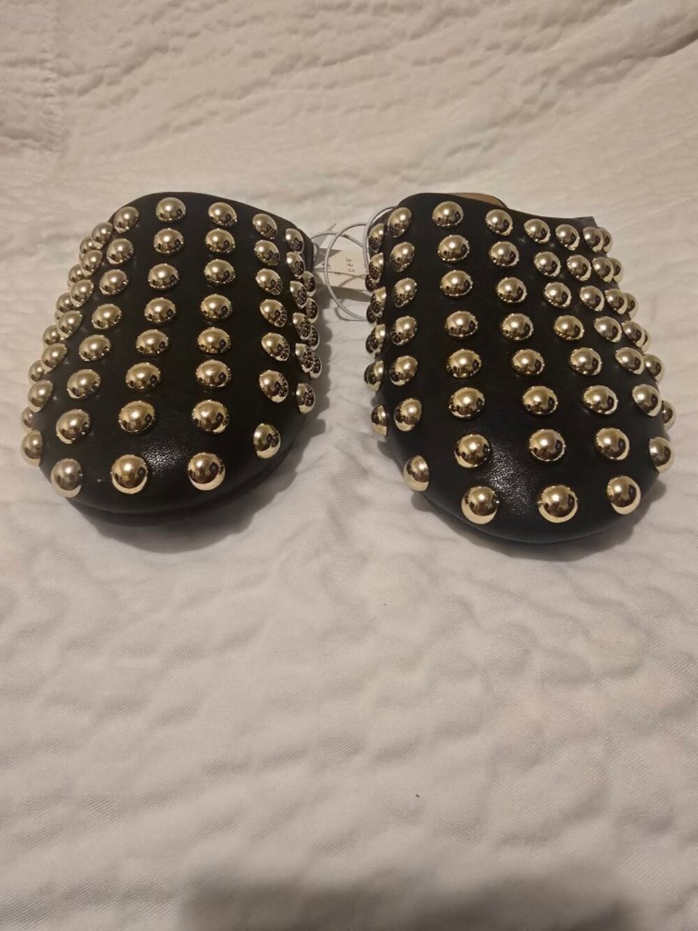 Women's Channing Studded Slip on Mule Flats with Memory Foam Insole - a New Day™ - Picture 2 of 6